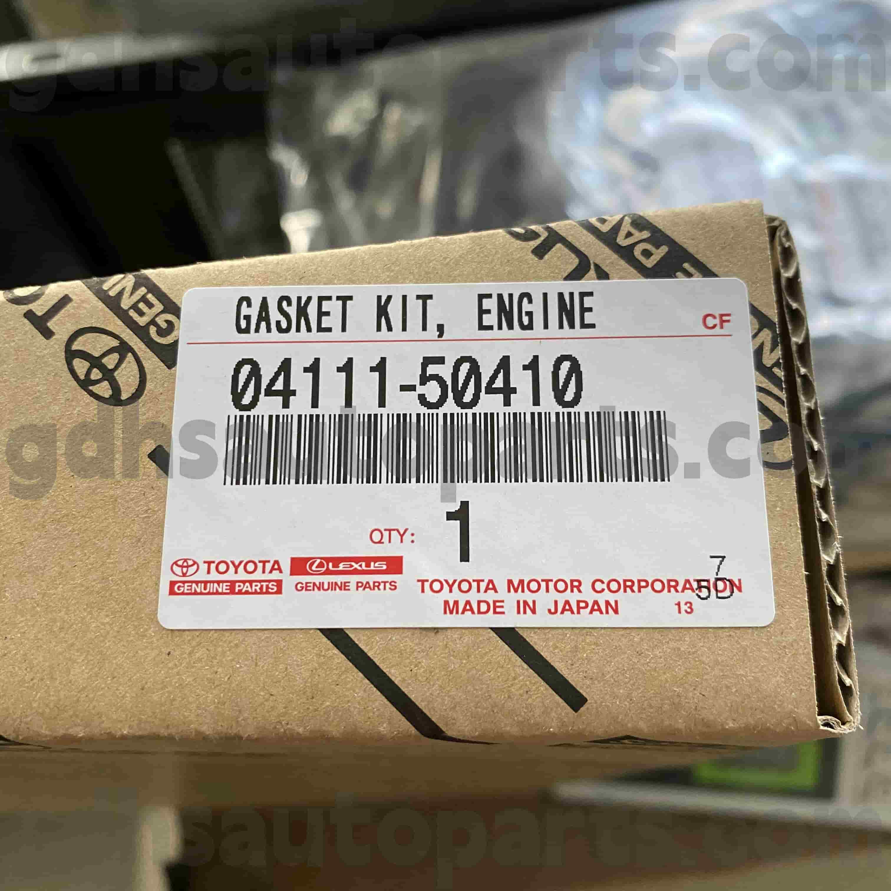 04111-50410 Toyota Genuine Parts Engine Revizuire Kit pentru Land Cruiser