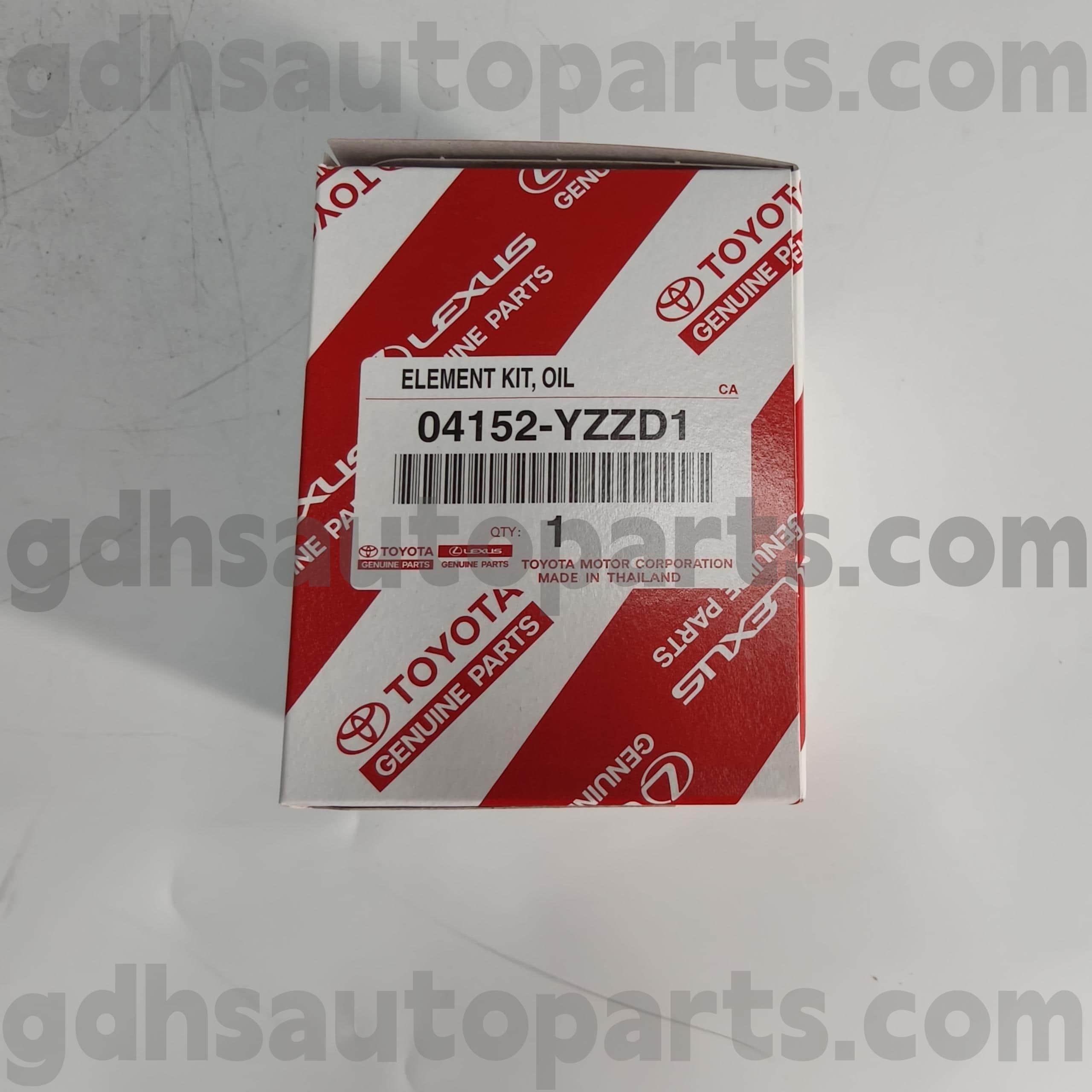 04152-YZZD1 Toyota Filtru de ulei autentic pentru șasiu nr. ASU40 GSU45