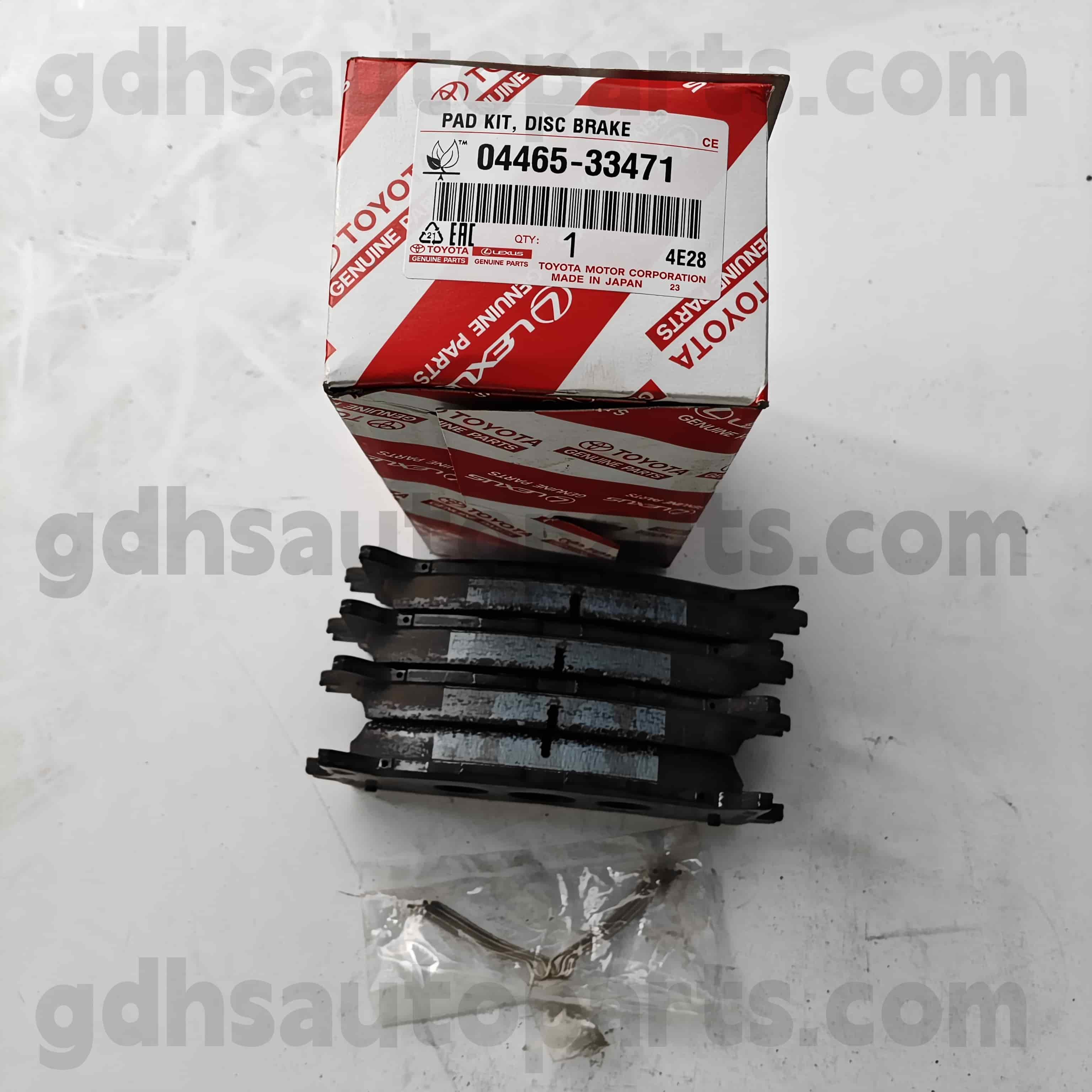 04465-33471 Toyota Piese autentice Piese din față pentru Camry 、 Lexus ES240/350 Șasiu nr. ACV51, ASV50, AVV50..TAIW