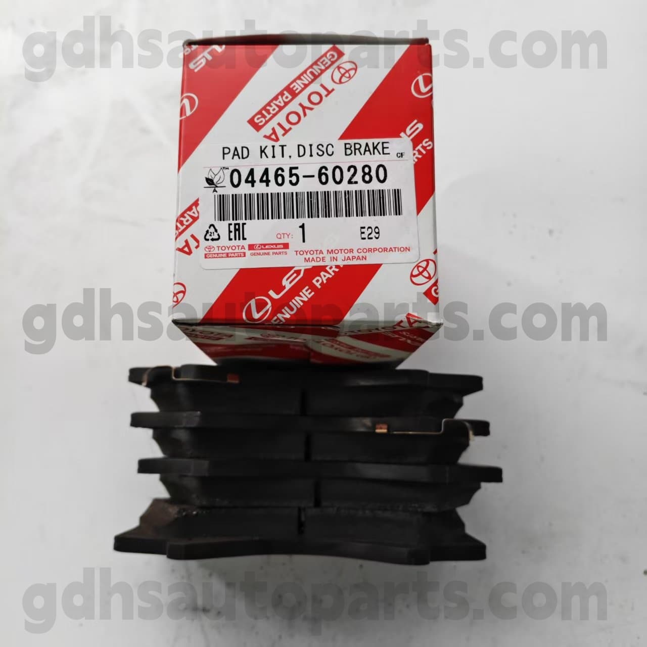 04465-60280 Toyota Piese autentice Piese față pentru frână față pentru Land Cruiser 、 LX450D/460/570 Șasiu nr. UZJ200
