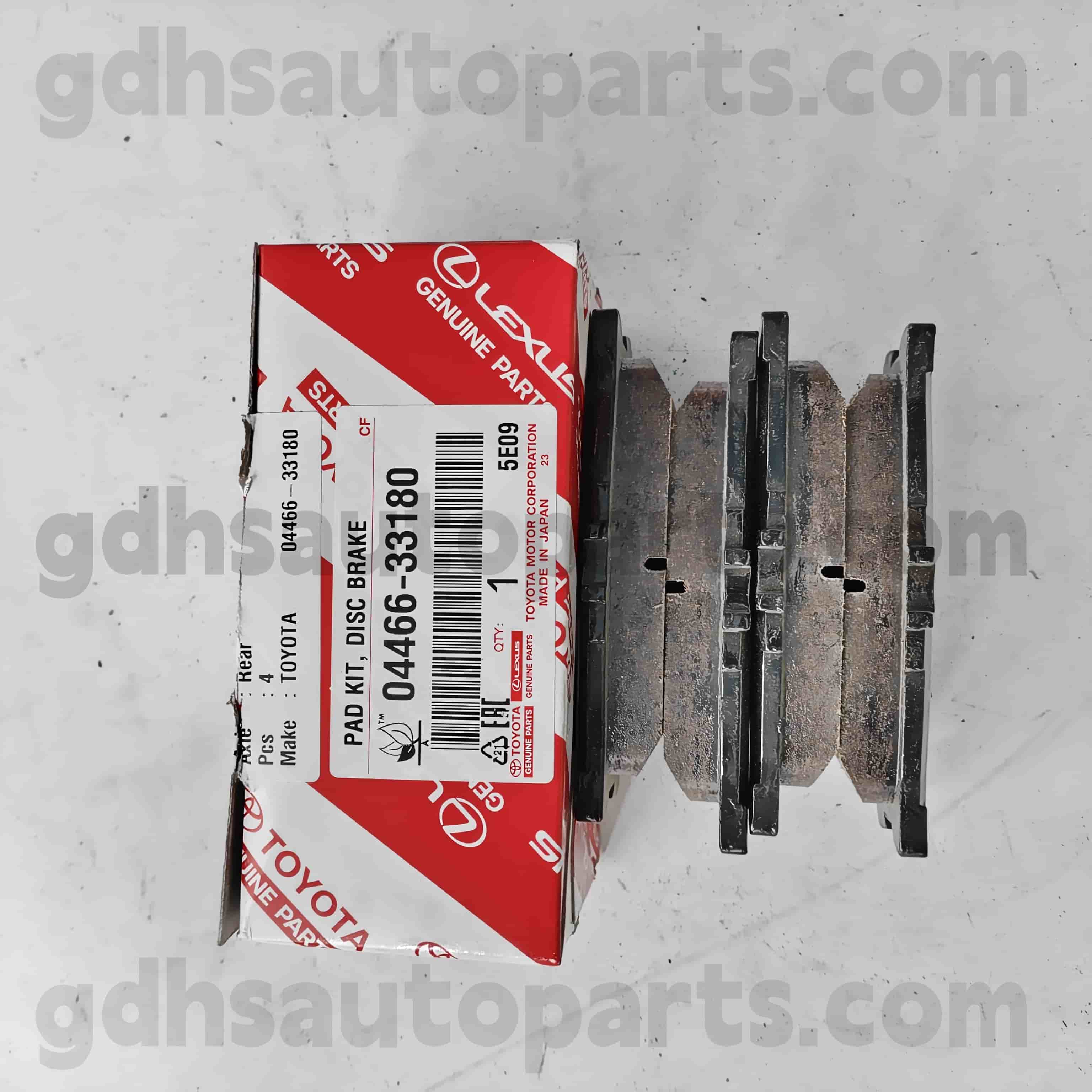 04466-33180 Toyota Piese autentice Piese din spate pentru Camry 、 Lexus ES240/350 Șasiu nr. Ahv40..jpp