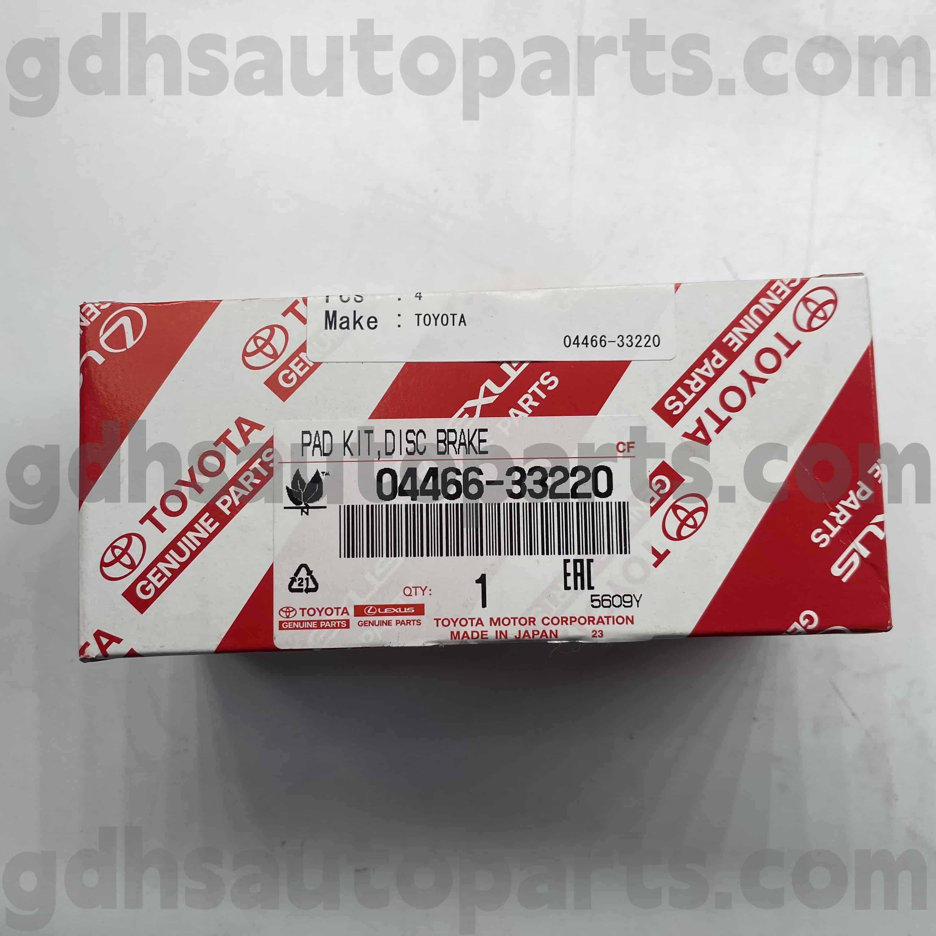 04466-33220 Toyota Piese autentice Piese din spate pentru Camry/Hybrid, Lexus UX250H/200 Șasiu nr. AXVH70