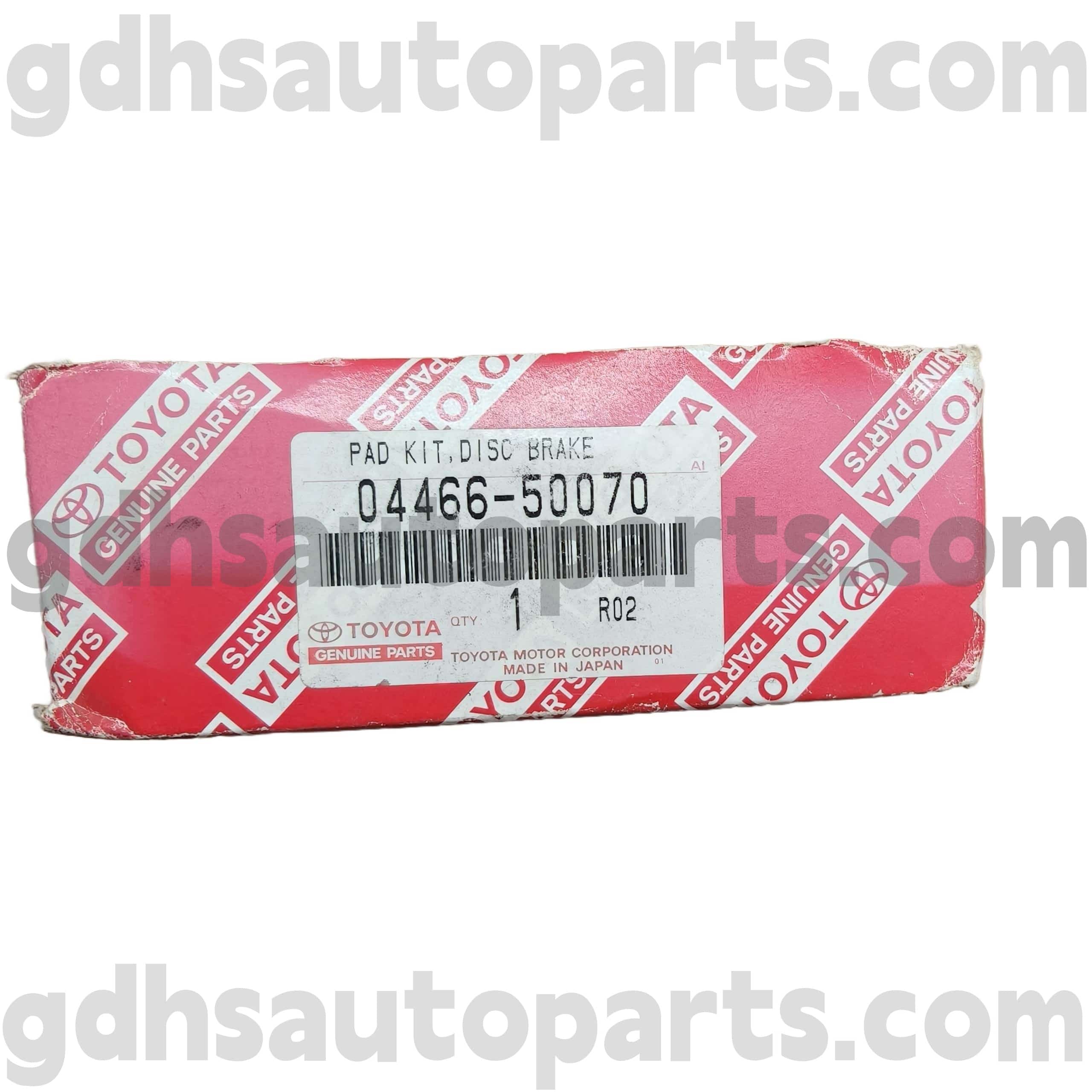 04466-50070 Toyota Piese autentice Piese din spate pentru frână din spate pentru Lexus LS400 Șasiu nr. UCF10 -9208