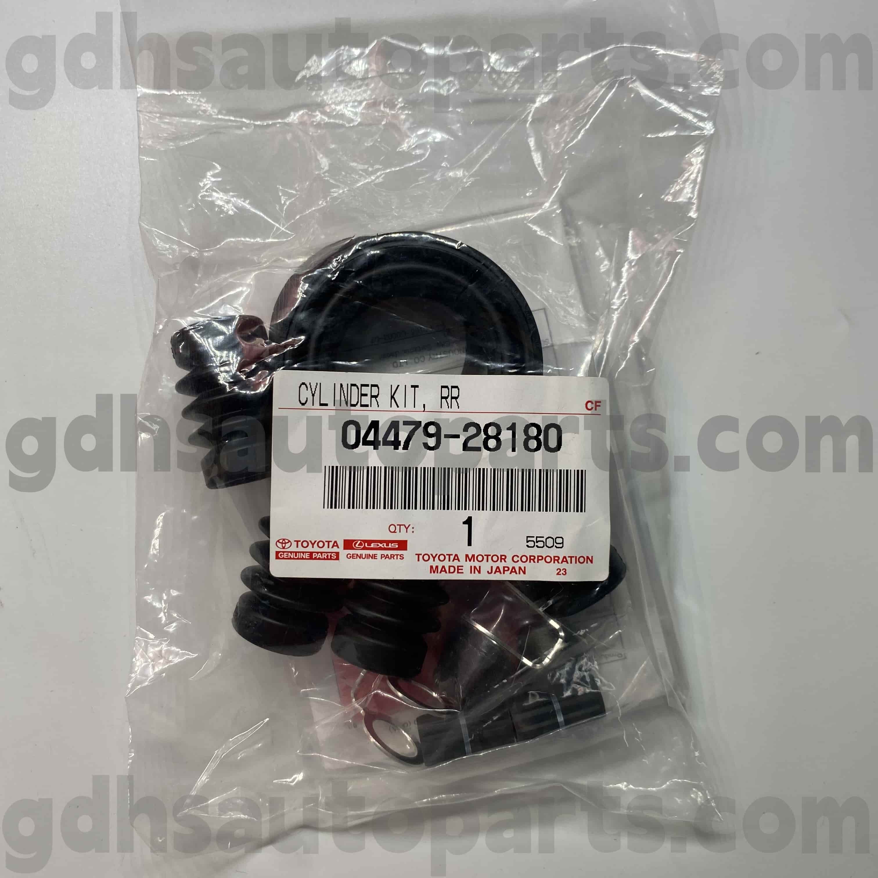 04479-28180 Toyota Piese autentice Piese din spate Set de reparații pentru cilindri de frână spate pentru Previa, estima șasiu nr. ACR50 GSR50