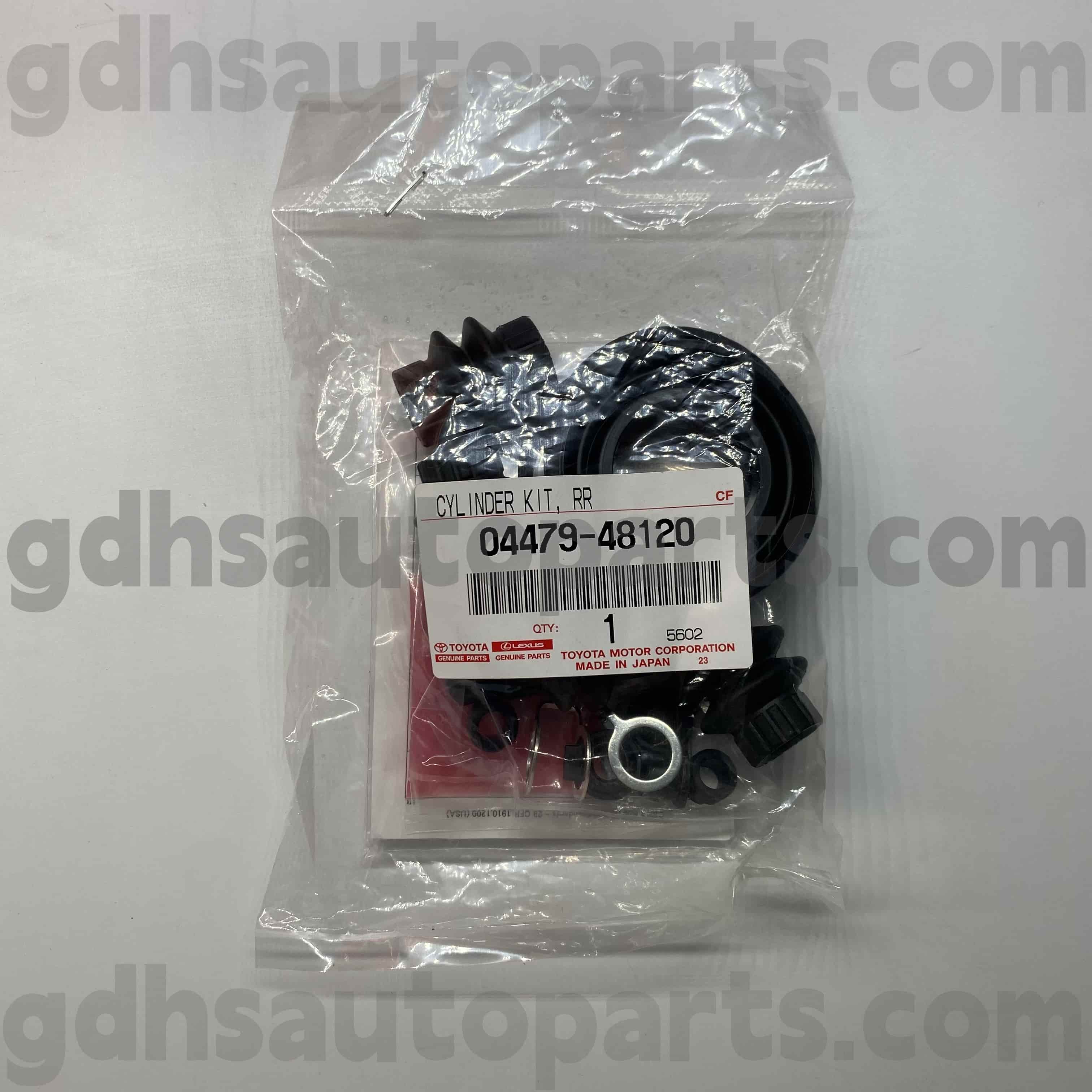04479-48120 Toyota Piese autentice Set de reparații de frână din spate pentru Highlander (JPP) Șasiu nr. GSU4Z