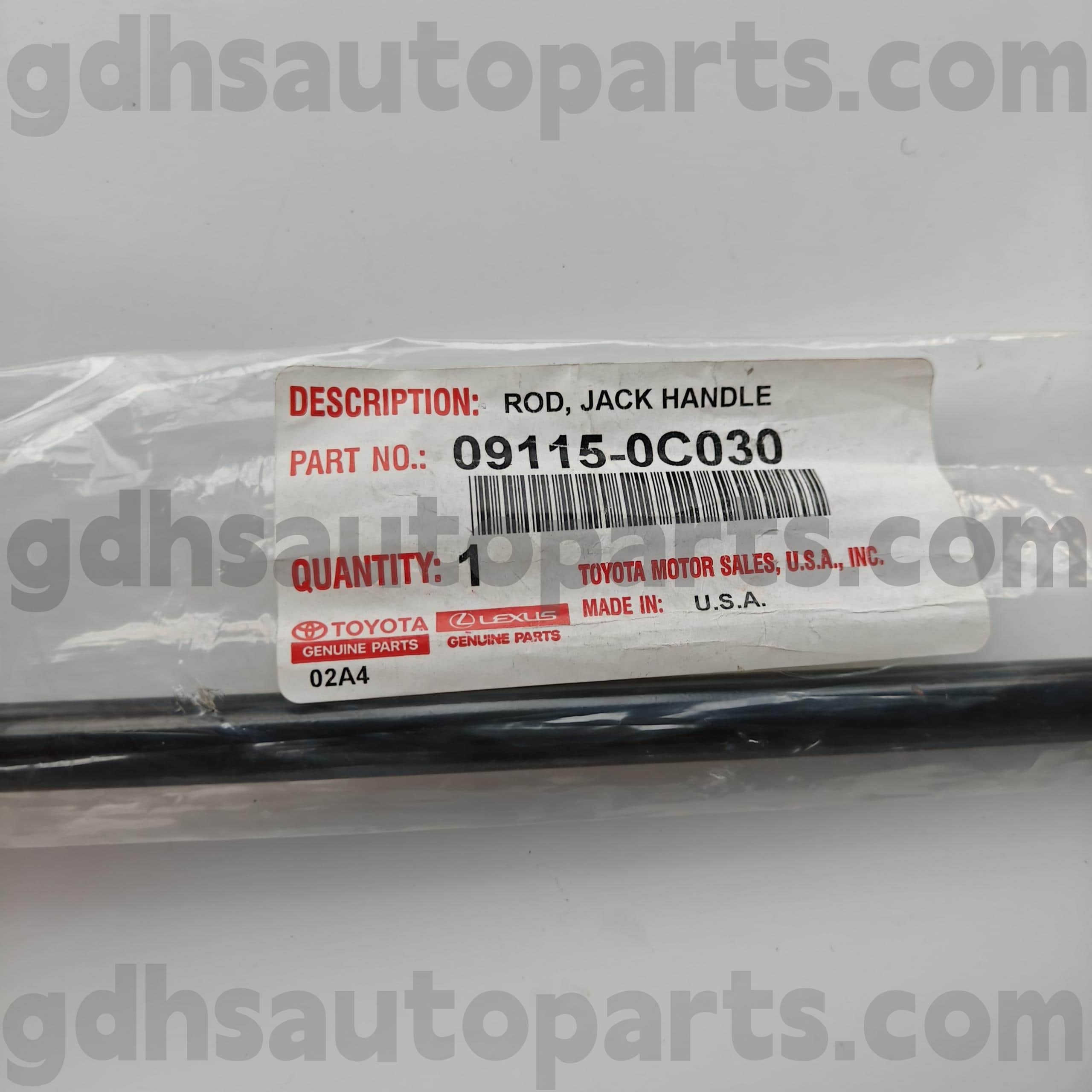 09115-0C030 Toyota Genuine Parts Bracket pentru Tacoma, Sequoia, Tundra șasiu nr. UCK6#