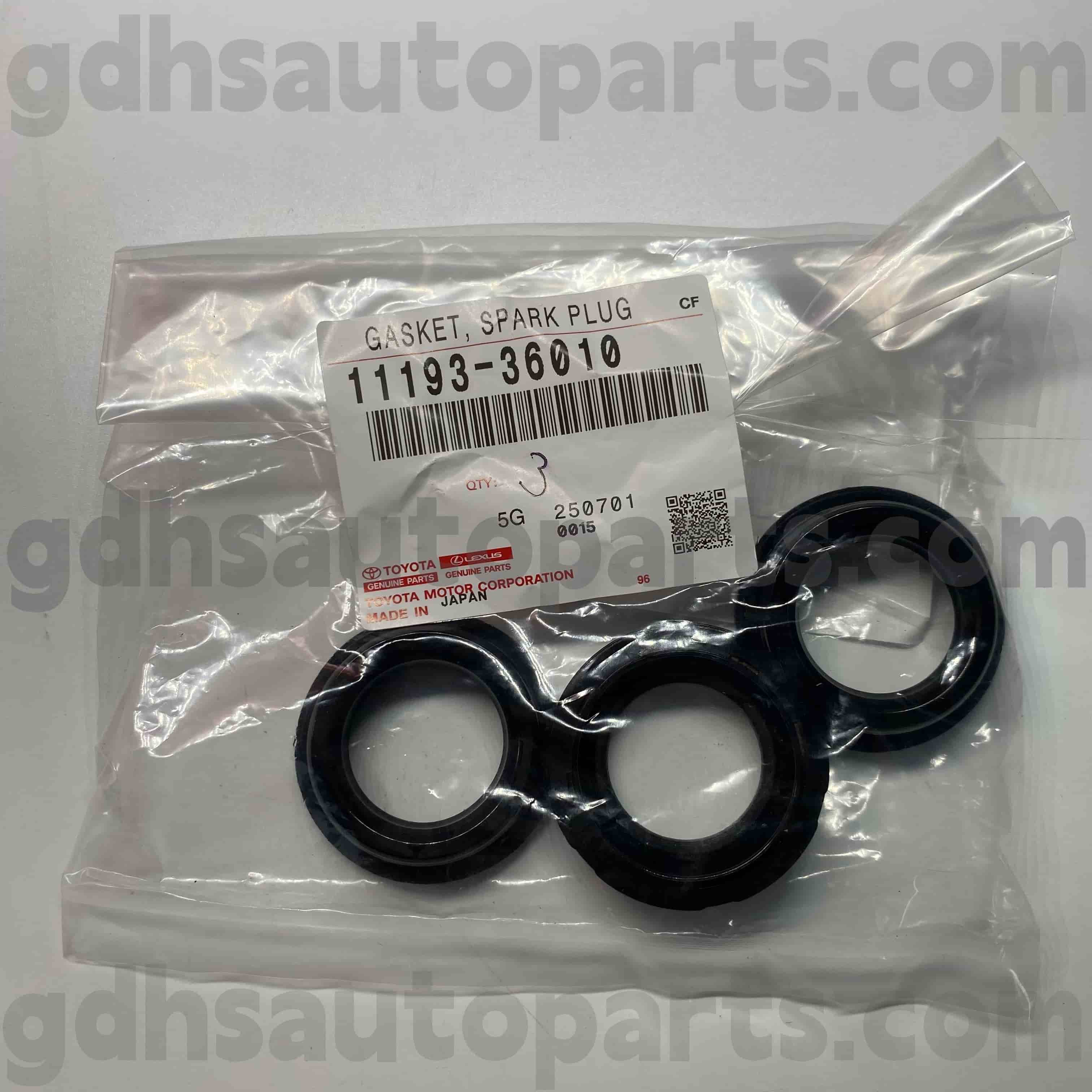 11193-36010 Toyota Piese autentice inel de cauciuc pentru bujie pentru Harrier, Lexus ES350/300H Șasiu nr. AYH30