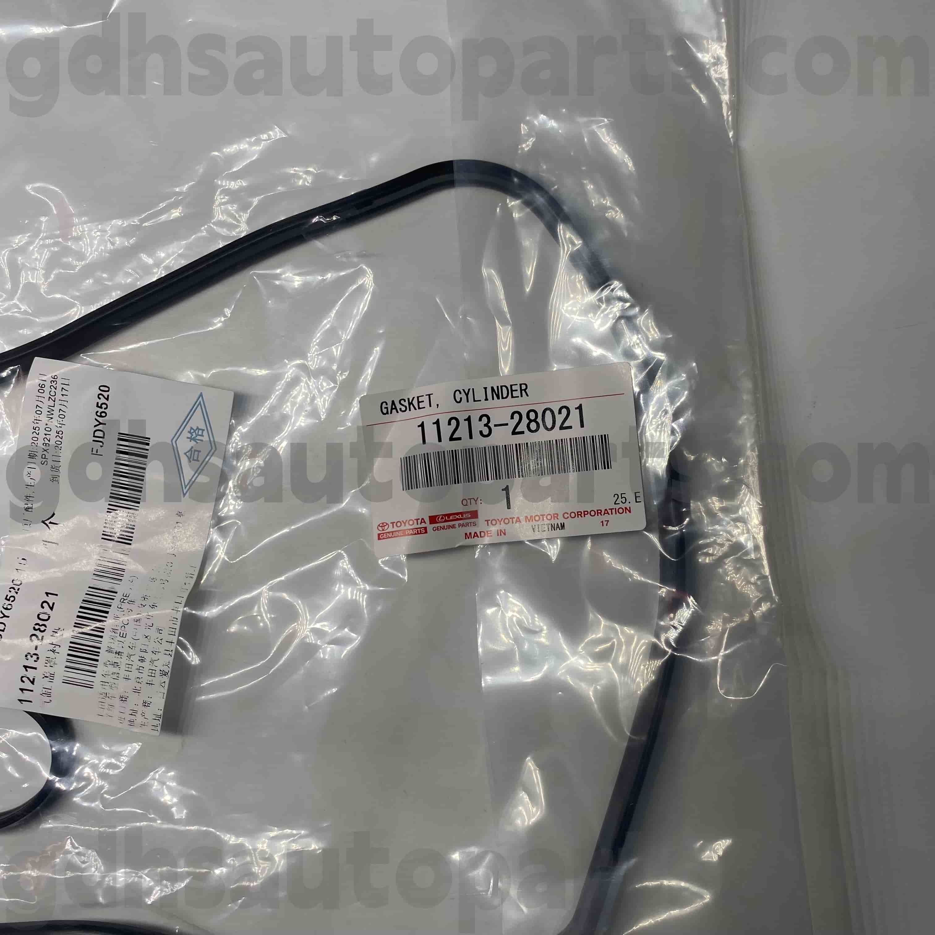 11213-28021 Toyota Piese autentice Piese de acoperire Inel de cauciuc pentru RAV4, Previa, Harrier șasiu nr. ACR# ACV3#/4#