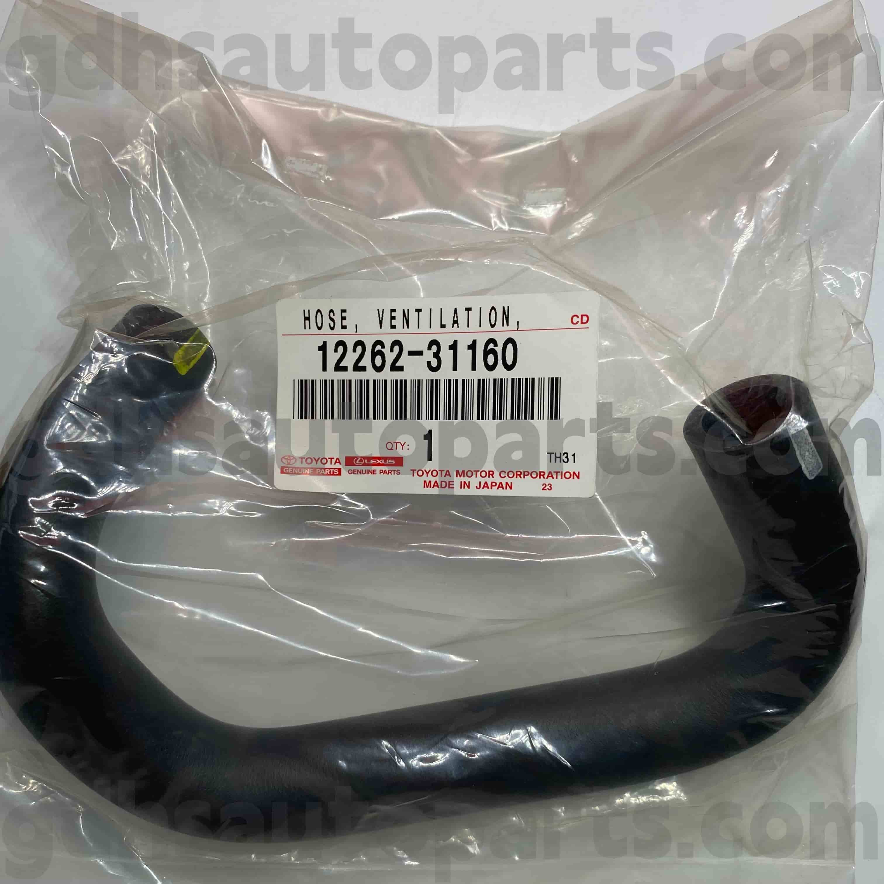 12262-31160 Țevi de eșapament pentru piese originale Toyota pentru șasiu LAND CRUISER NR.GRJ200