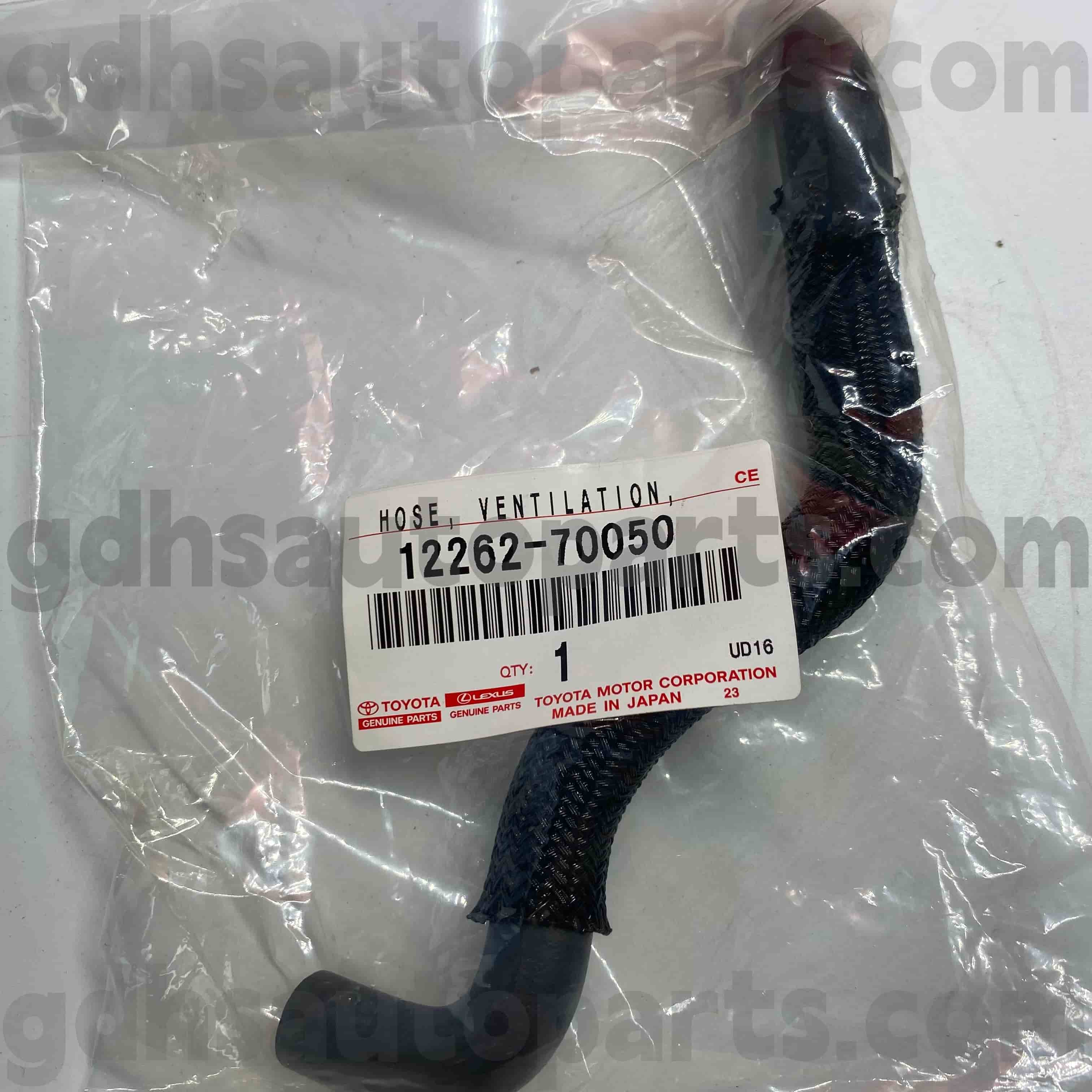 12262-70050 Piese originale Toyota Supapă PCV pentru șasiu CRESTA, CROWN COMFORT, LEXUS IS200/300 NO.1GFE..GX11#..GD,IR