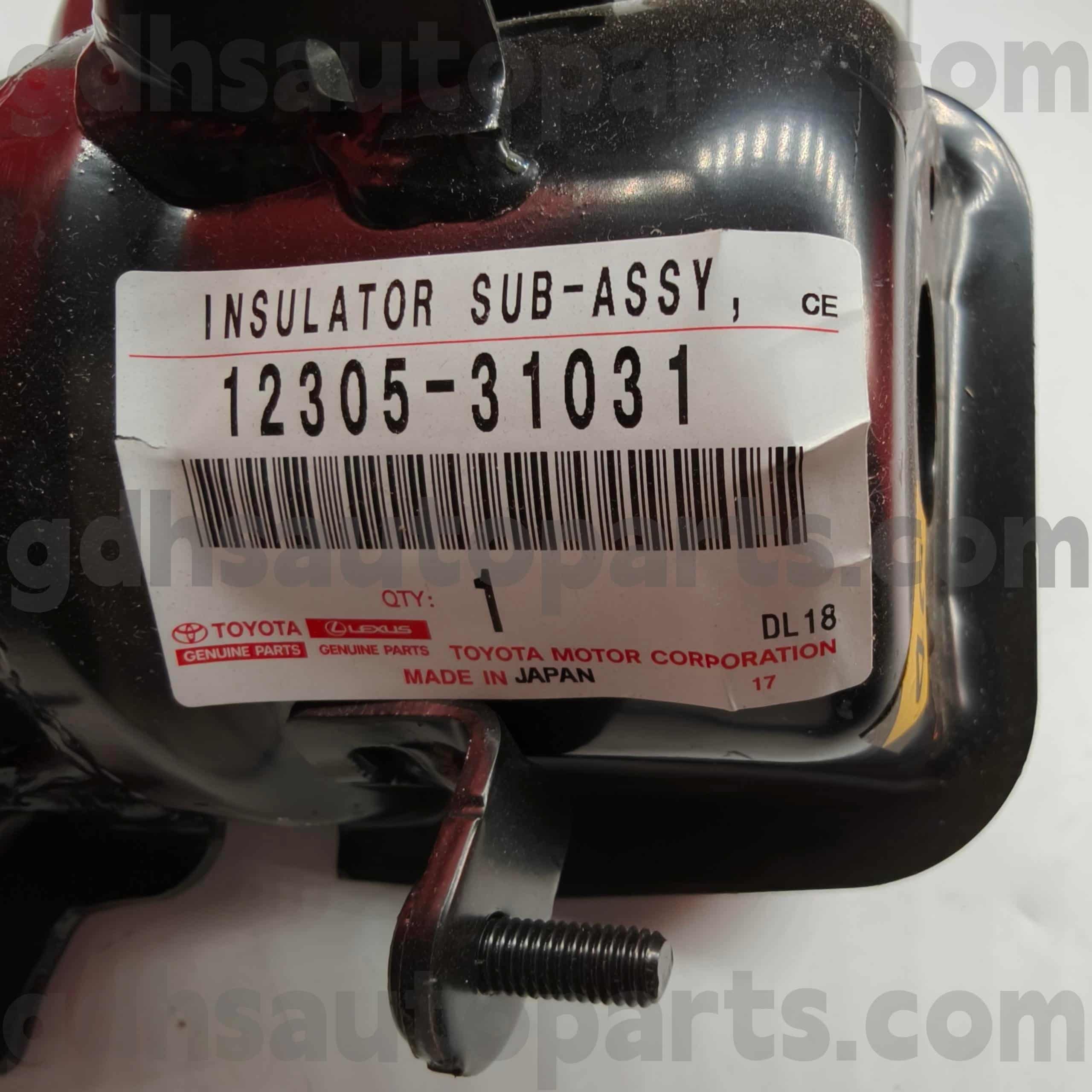 12305-31031 Piese originale Toyota Suport motor dreapta pentru șasiu CAMRY/HYBRID, RAV4