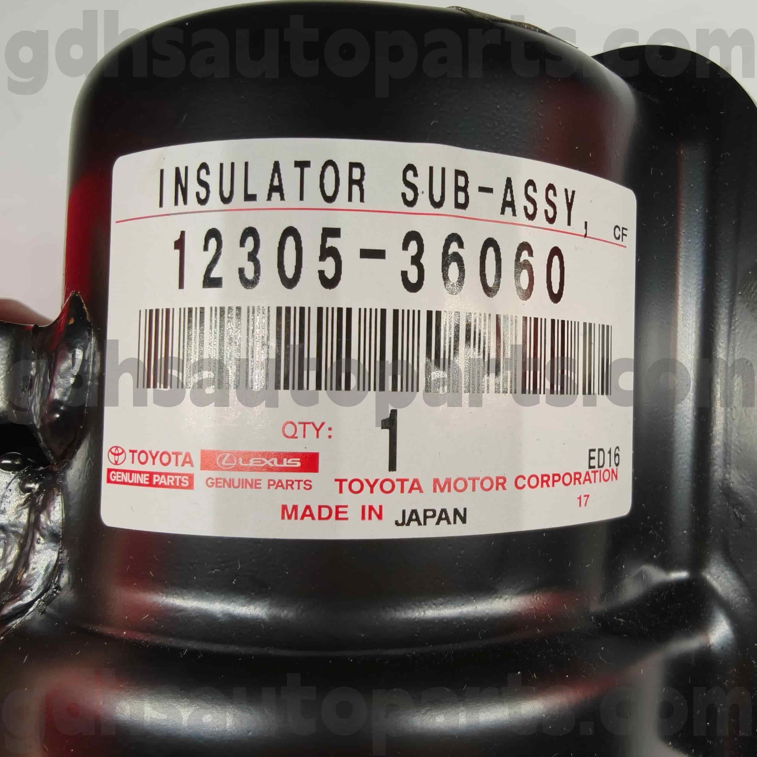 12305-36060 Piese originale Toyota Suport motor dreapta pentru șasiu LEXUS NX SERIES NO.8ARFTS..AGZ1#