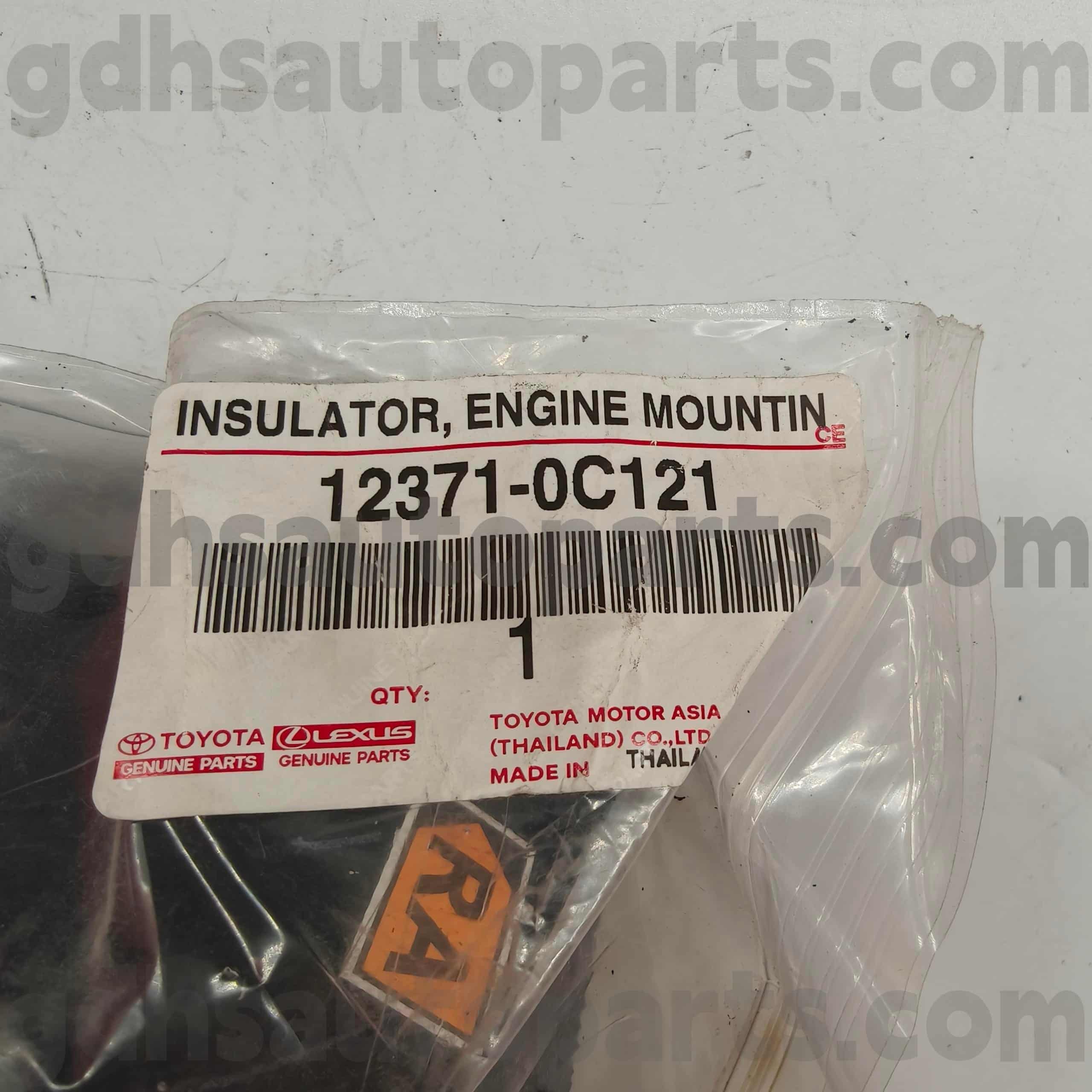 12371-0C121 Piese originale Toyota Legatură schimbare pentru șasiu NO.2TRFE..TGN26..4FC