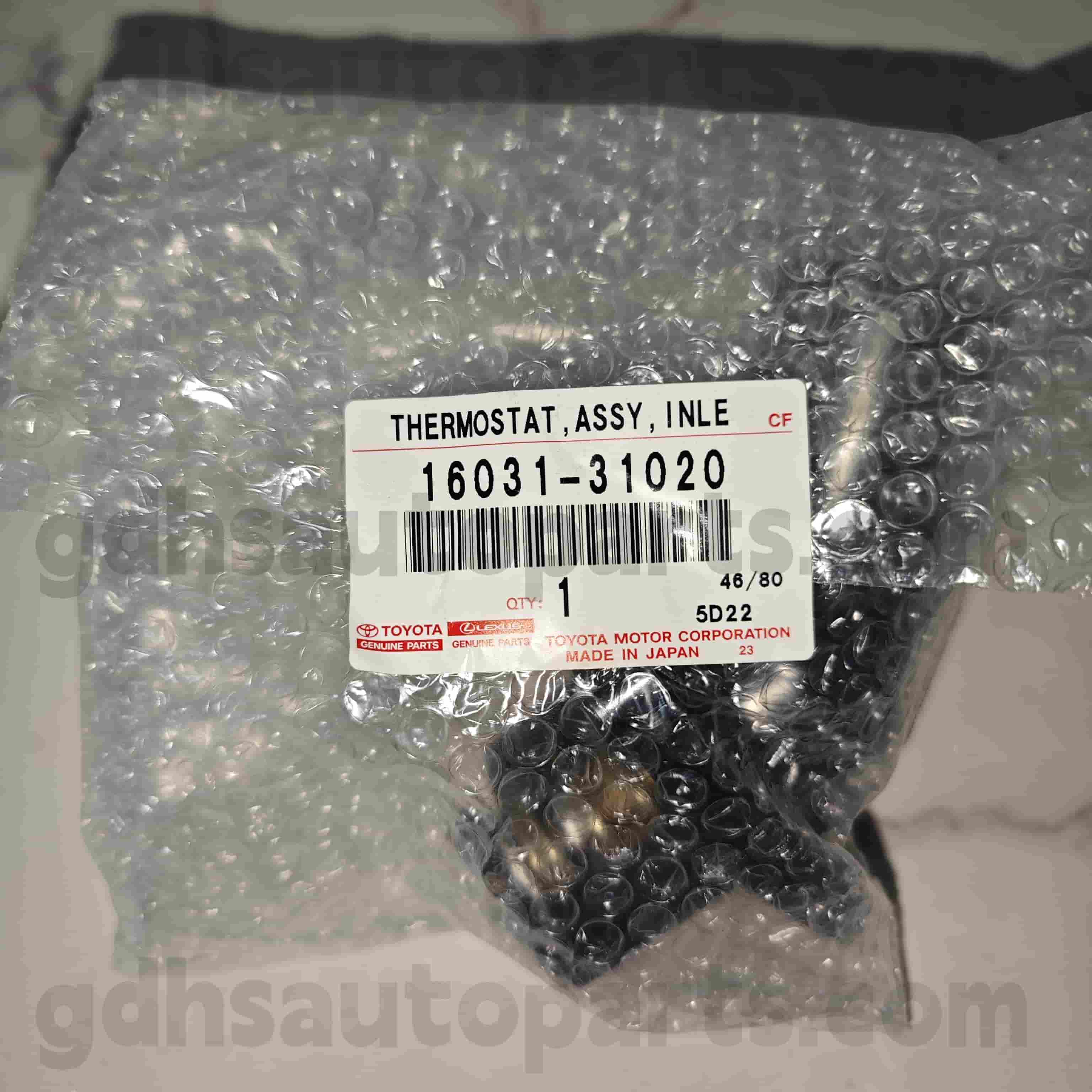 16031-31020 Toyota Piese autentice Termostat pentru Lexus GS30/35/43/460 、 Coroană/șasiu hibrid nr. 3grfe..grs202