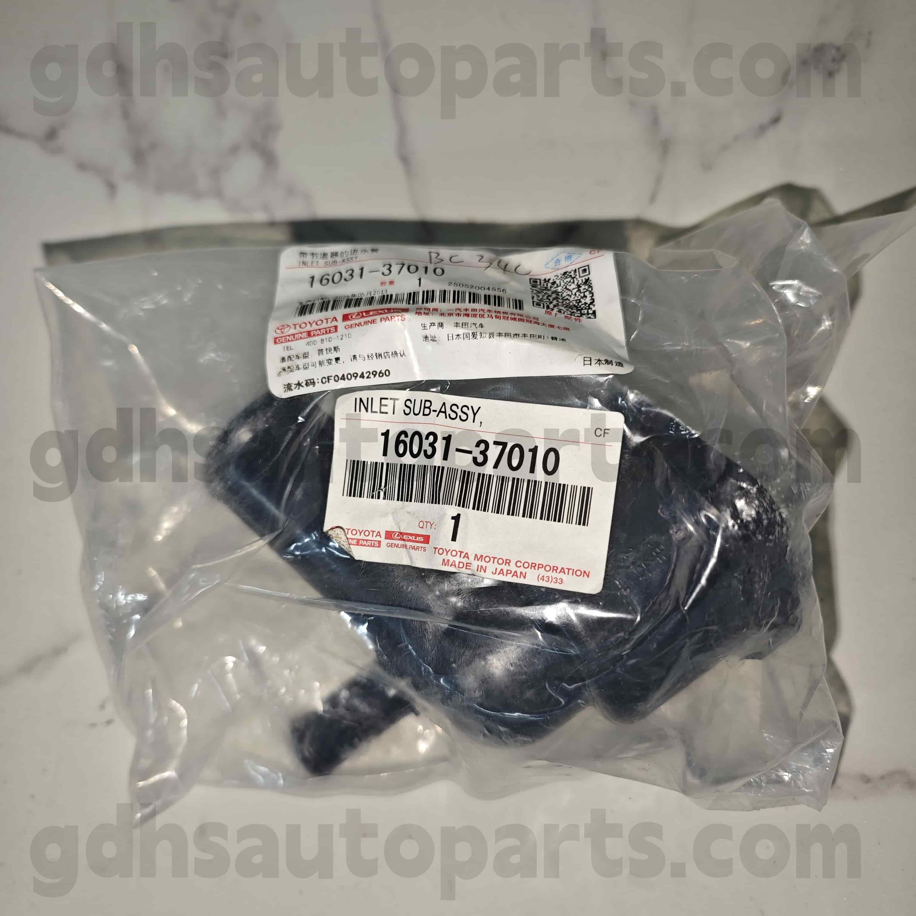 16031-37010 Toyota Piese autentice Termostat pentru Prius PHV 、 Corolla șasiu nr. 2zrfxe..zvw50