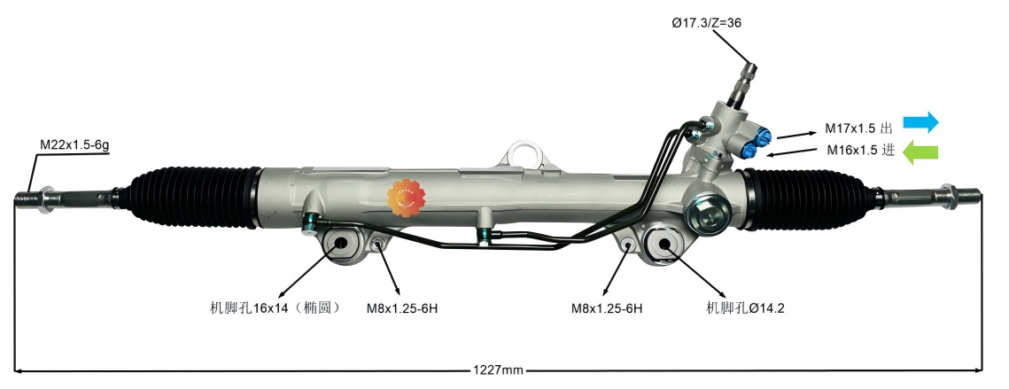 44200-60170 Sistem de direcție auto