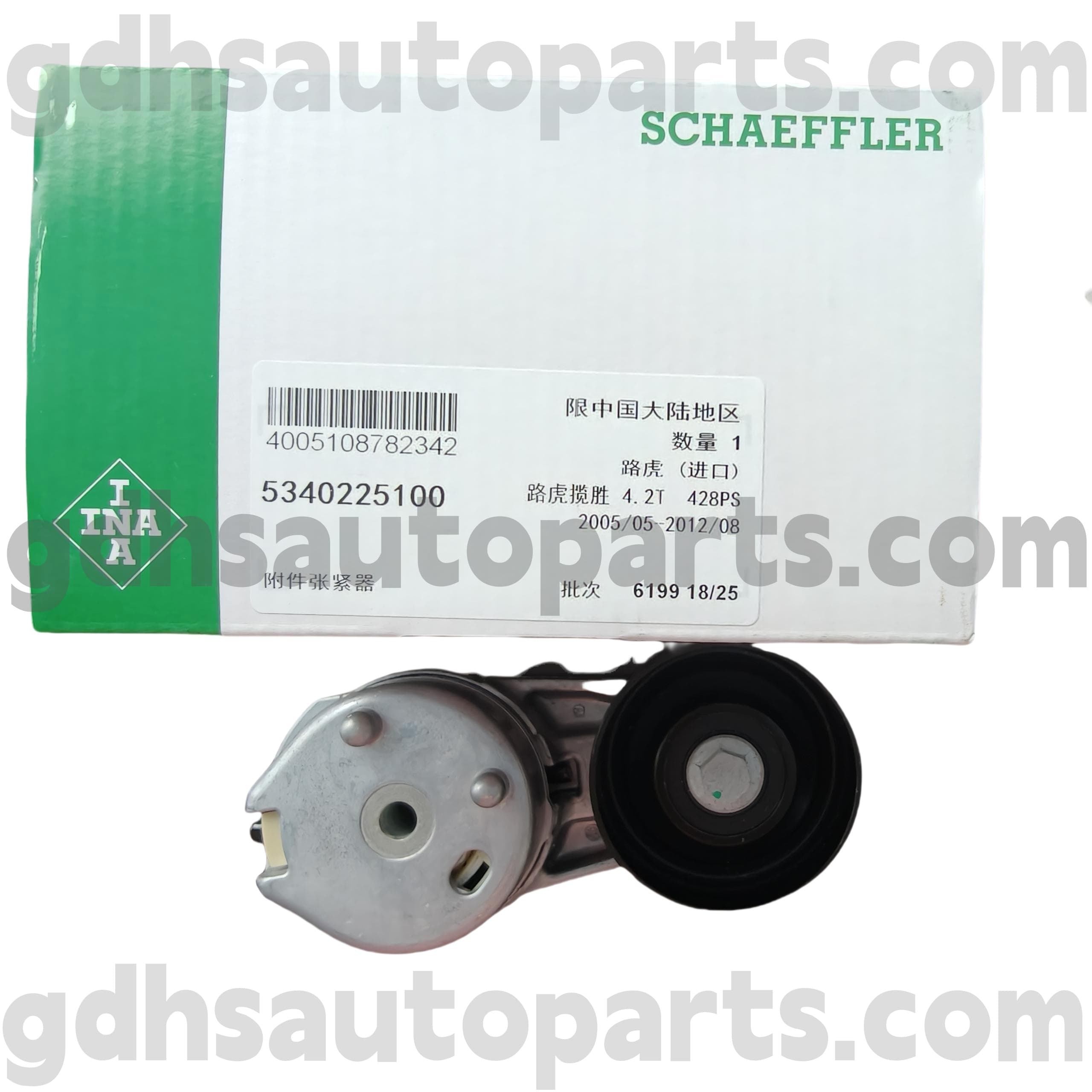 5340225100 Schaeffler INA INA Drive Belt Tensioner pentru Range Rover Sport, Range Rover OE nr. PQG500030