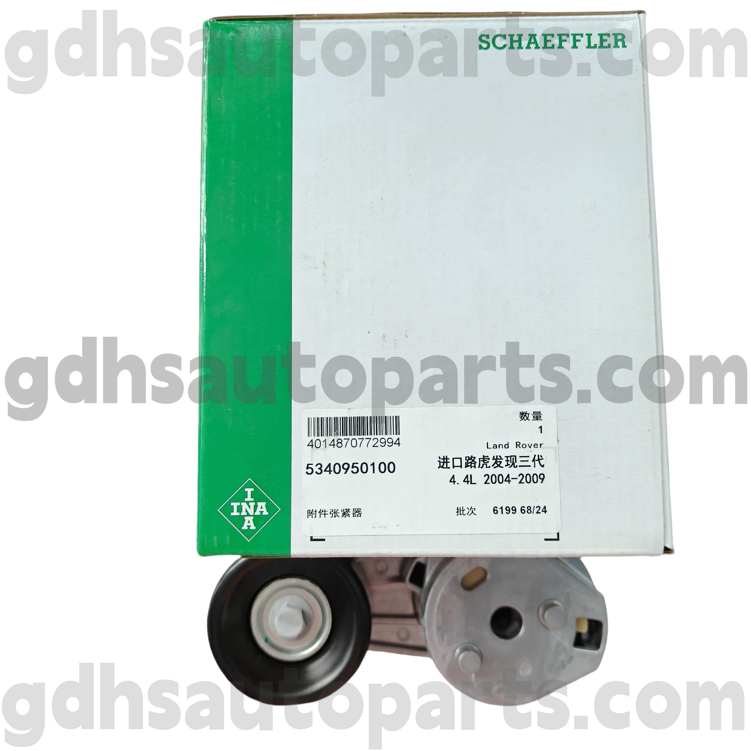 5340950100 Schaeffler INA Drive Belt Tensioner pentru Range Rover Sport OE nr. PQG500220