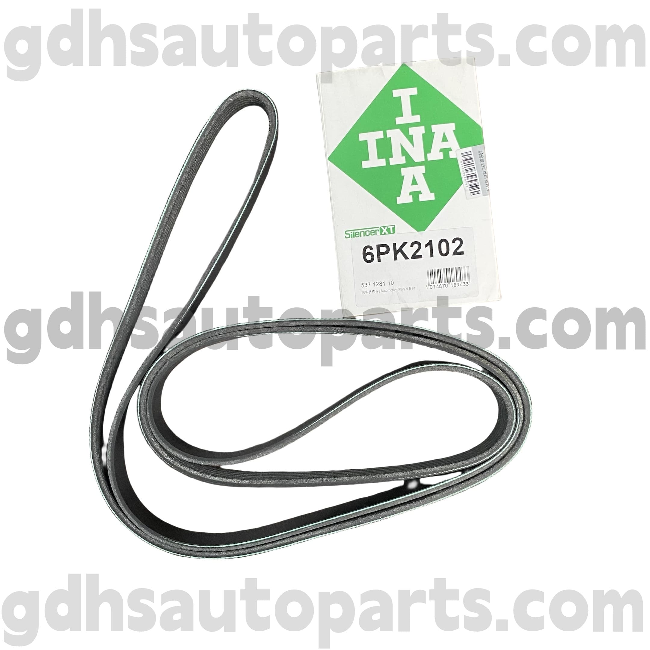 5371281100 Schaeffler INA Drive Belt for Range Rover Sport, Land Rover Discovery 3, Land Rover Discovery 4 OE nr. LR013697