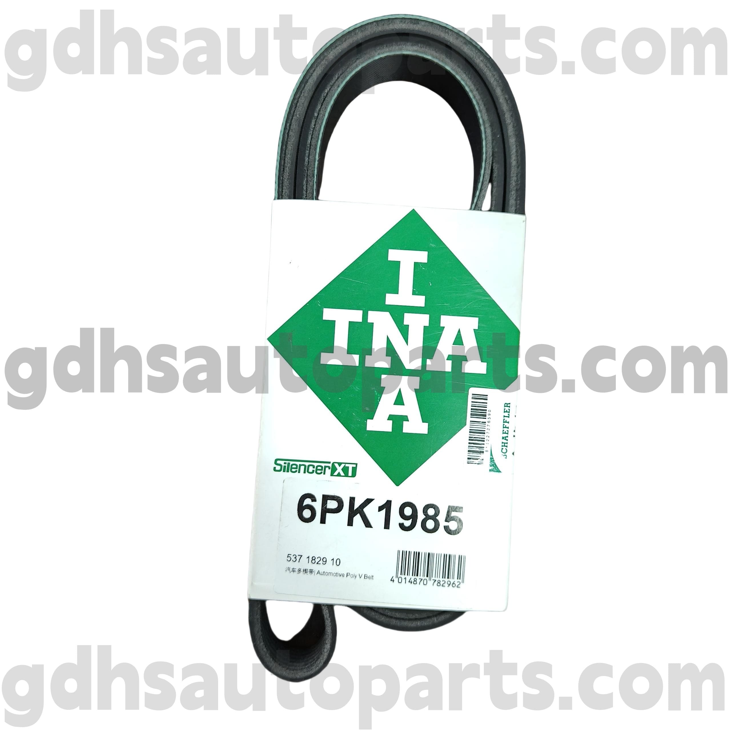 5371829100 Schaeffler INA Drive Belt pentru Range Rover, Range Rover Sport OE nr. LR035502