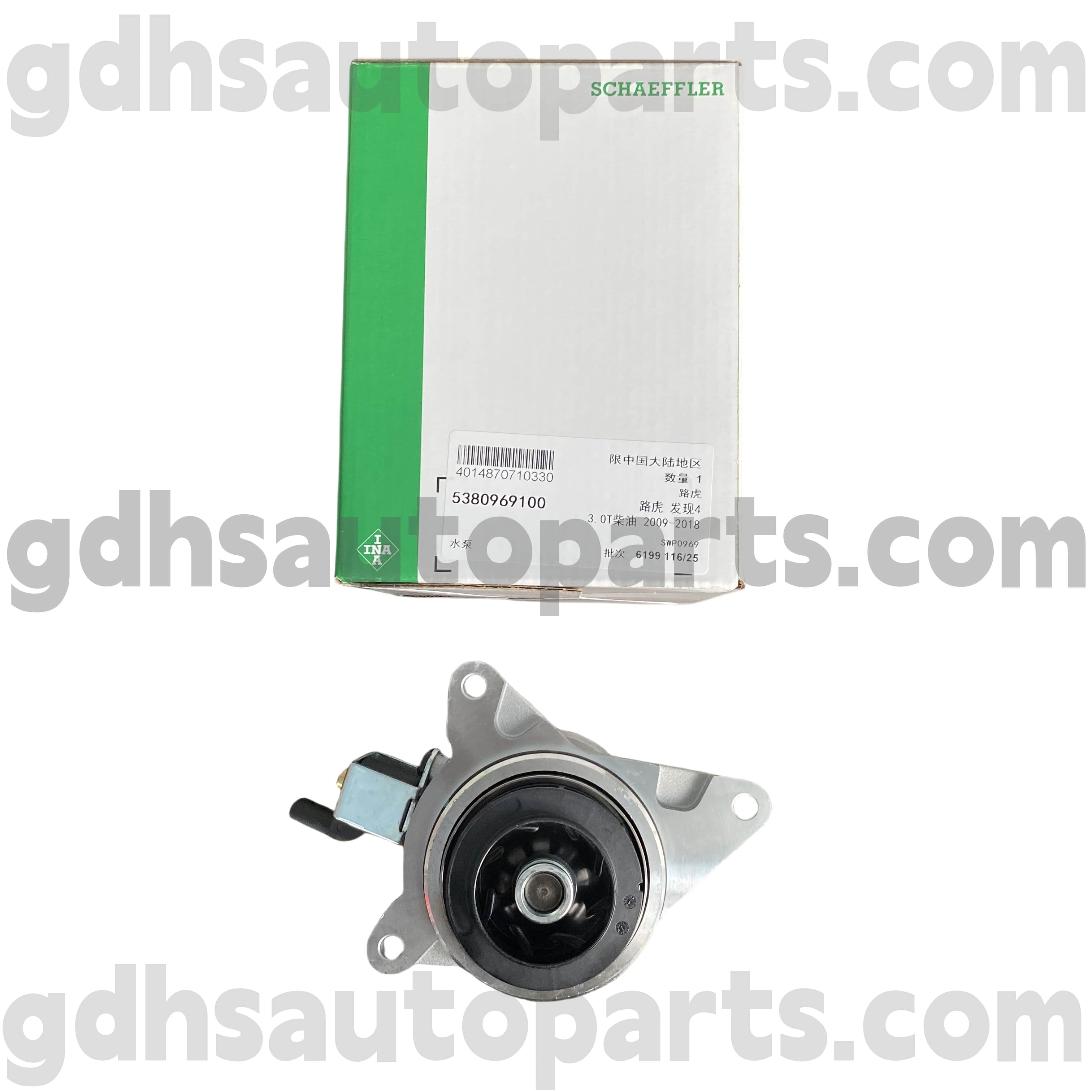 5380969100 Schaeffler INA Pump de apă pentru Range Rover, Range Rover Sport, Land Rover Discovery 4, Range Rover Velar OE No.LR089625