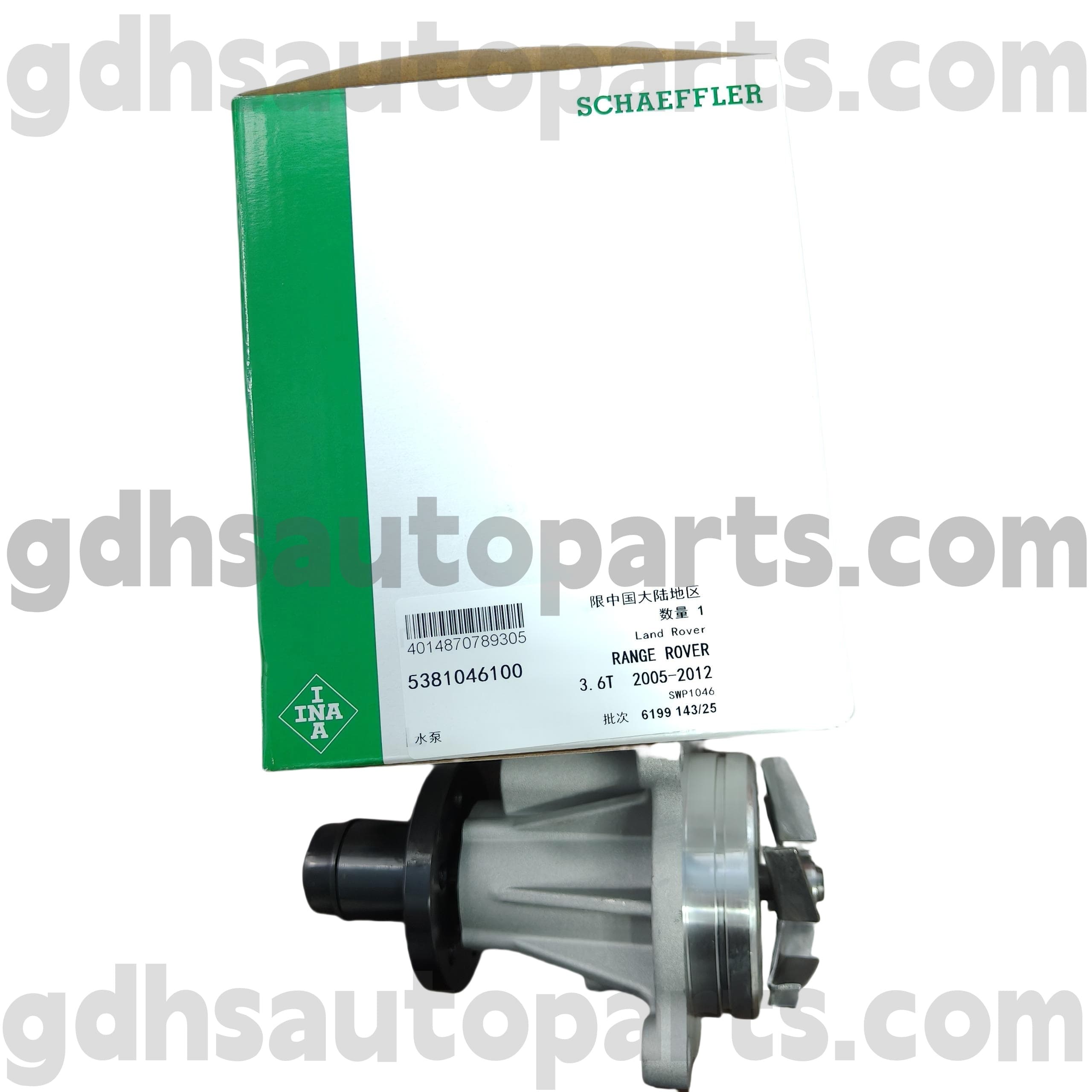 5381046100 Schaeffler INA Pump Water pentru Range Rover, Range Rover Sport OE nr. LR008863