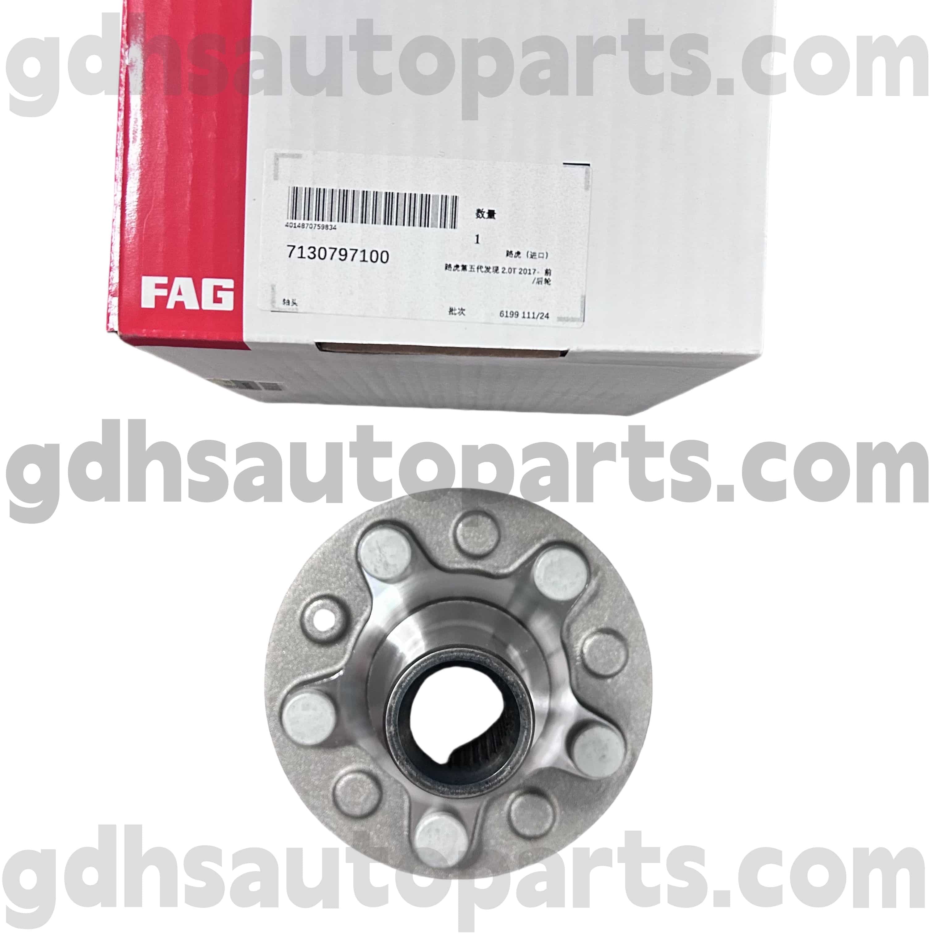 7130797100 SCHAEFFLER FAG Rulmar pentru roată față pentru Range Rover, Range Rover Sport, Land Rover Discovery 4, New Defender OE nr. LR081538