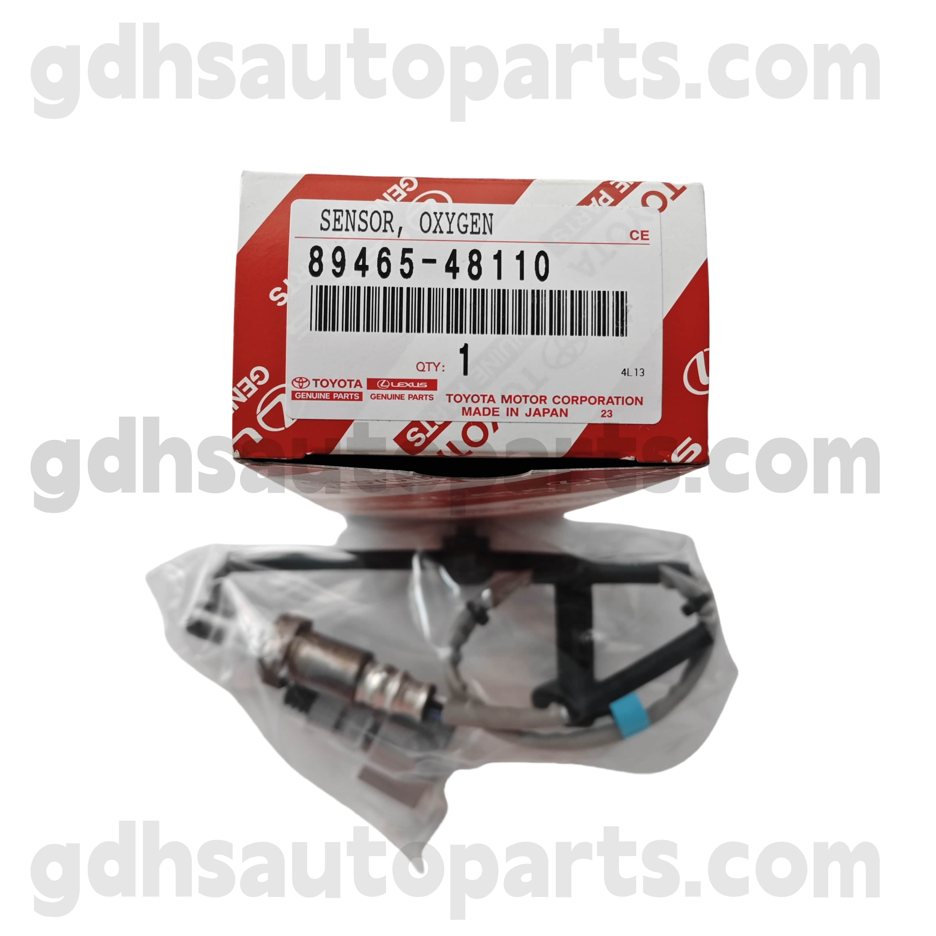 89465-48110 Toyota Piese autentice Senzor de oxigen spate pentru Harrier 、 Highlander 、 Lexus RX300/330/350 Șasiu nr. GSU4#