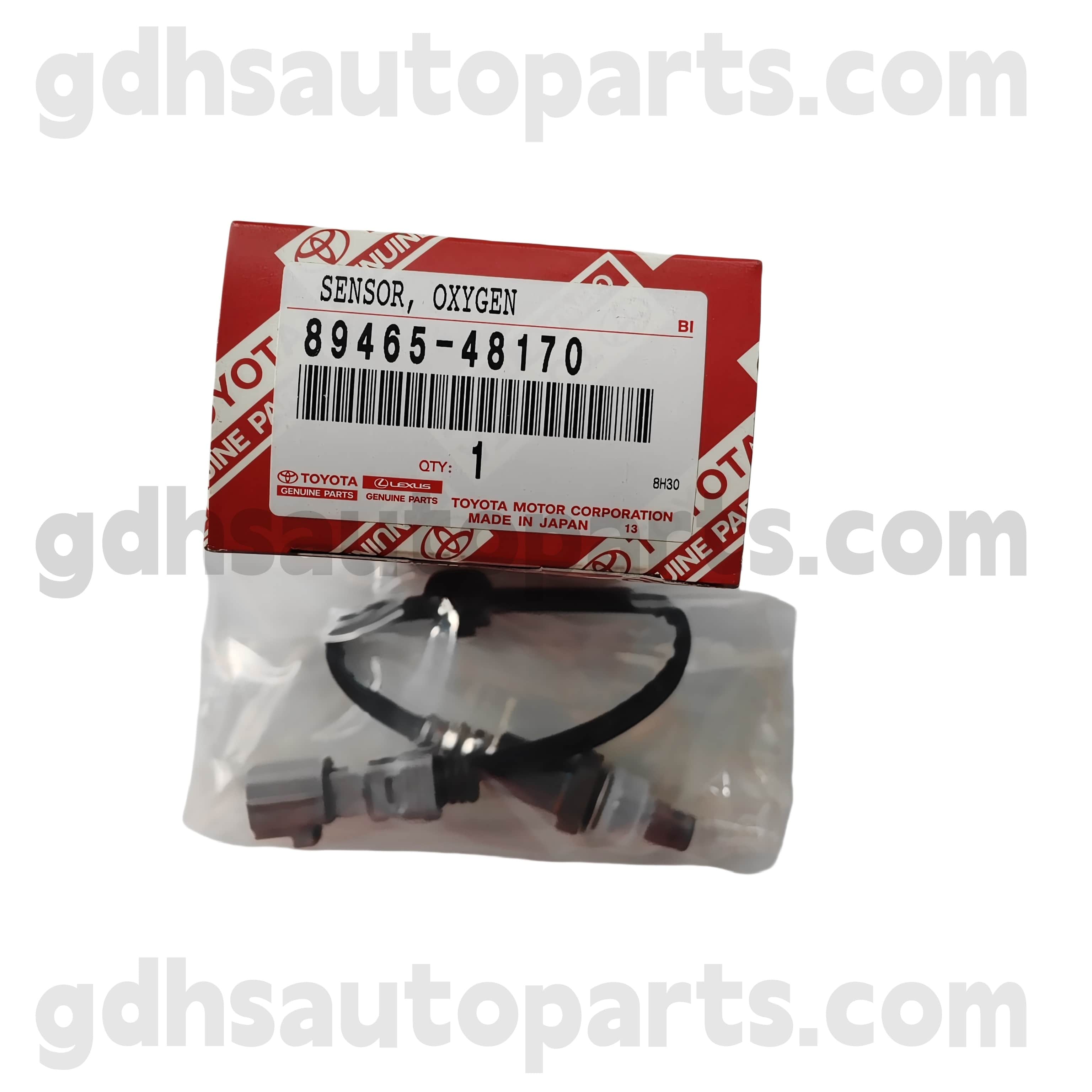 89465-48170 Toyota Piese autentice Senzor din spate de oxigen pentru Harrier 、 Lexus RX300/330/350 、 Highlanderchassis nr. MCU2#