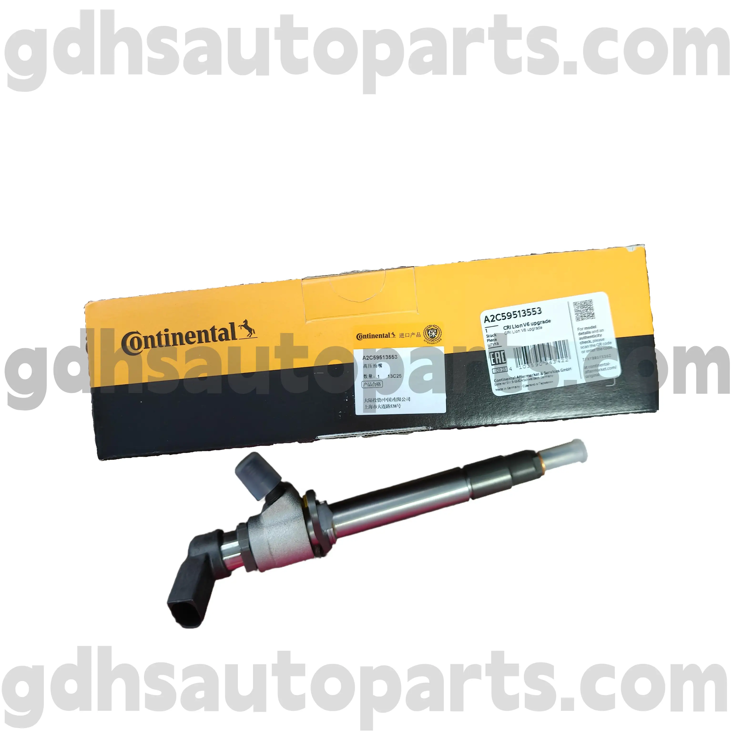 A2C59513553 Injector de combustibil continental pentru Range Rover Sport, Land Rover Discovery 4 OE nr. LR006496