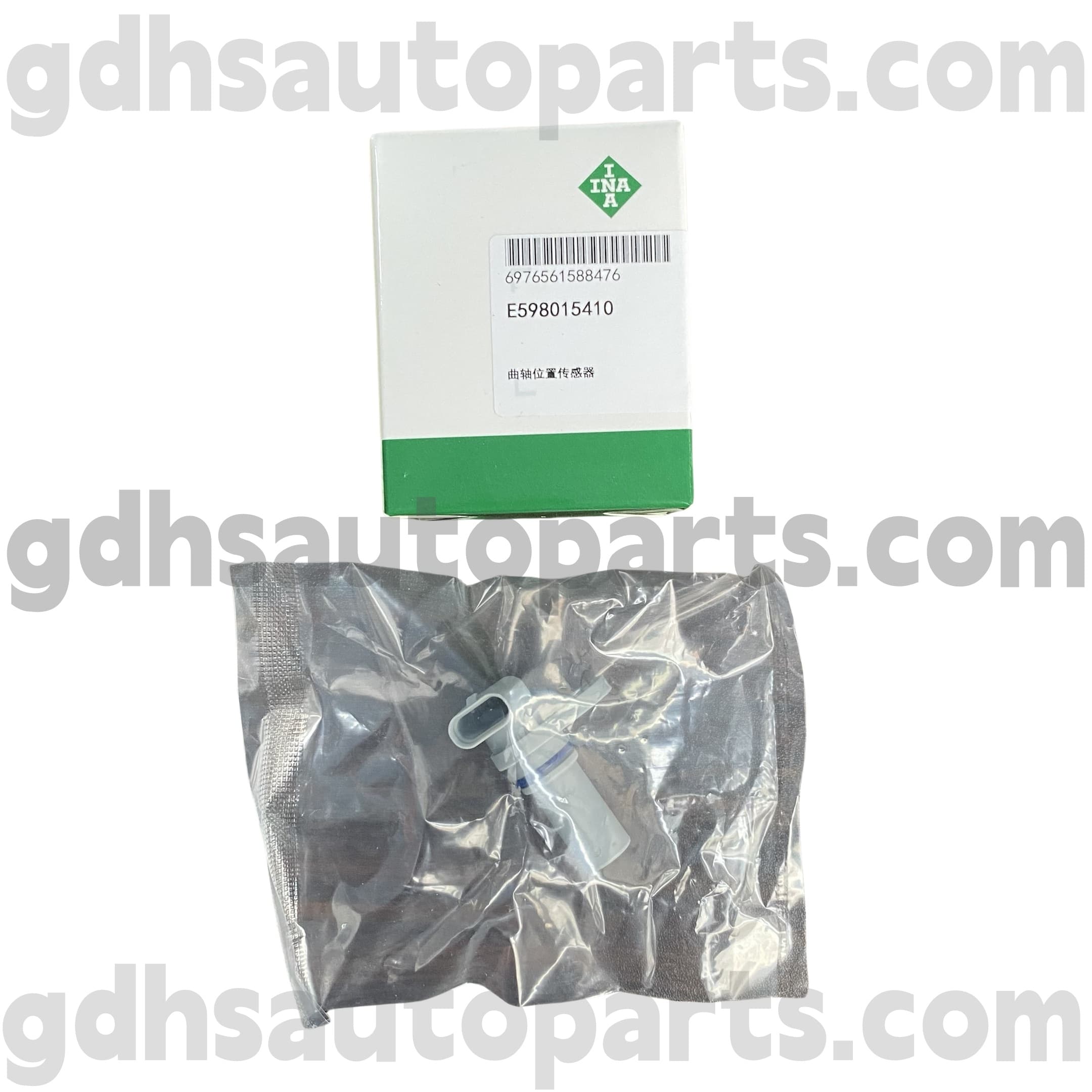 E598015410 Schaeffler INA Senzor de poziție a arborelui cotit pentru Range Rover, Range Rover Sport, Land Rover Discovery 4, Range Rover Velar OE nr. LR035561